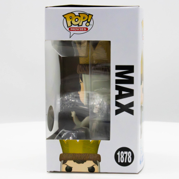 Funko POP Max 1878 Figur Seitenansicht links Verpackung Detail